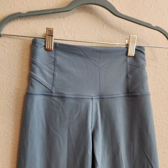 Athleta‎ Elation Pirouette 7/8 Blue Leggings Size XXS Petite - Picture 4 of 13
